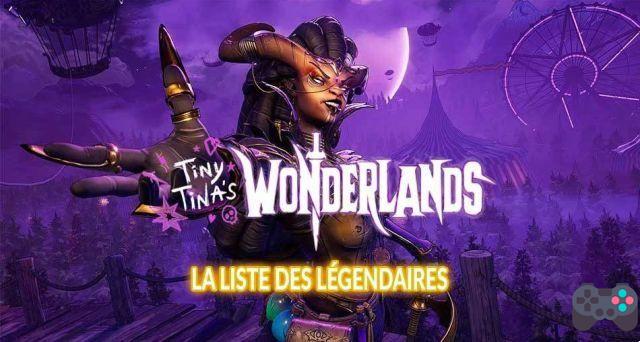 Tiny Tina's Wonderlands guía la lista completa de las mejores armas y equipos legendarios