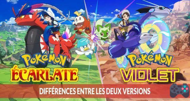 Cuáles son las diferencias y exclusivas entre las versiones de Pokémon Púrpura y Escarlata