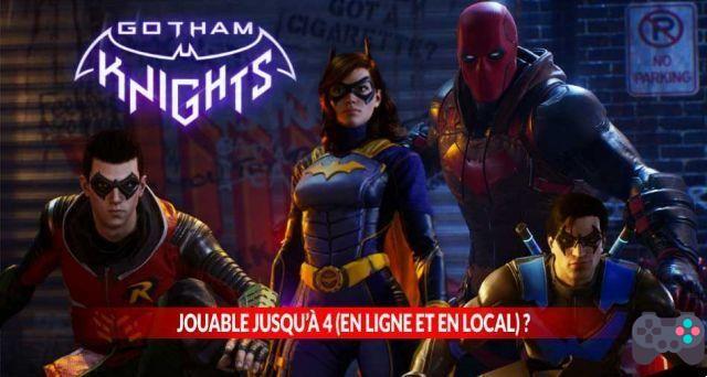 ¿Los nuevos Gotham Knights jugables hasta 4 en cooperación local y en línea?